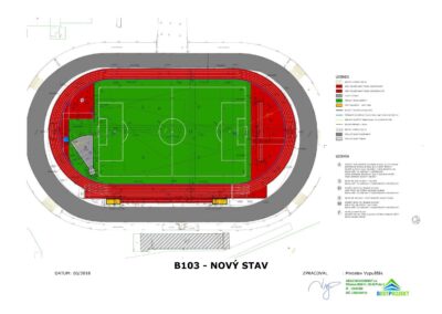 Studie stadionu Kopřivnice